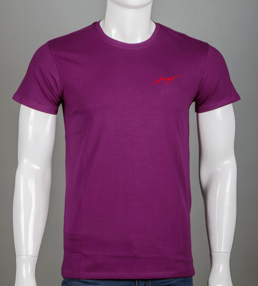 Футболка чоловіча 2619м (Уп.4шт M-XXL), Фіолет, Фіолетовий 1