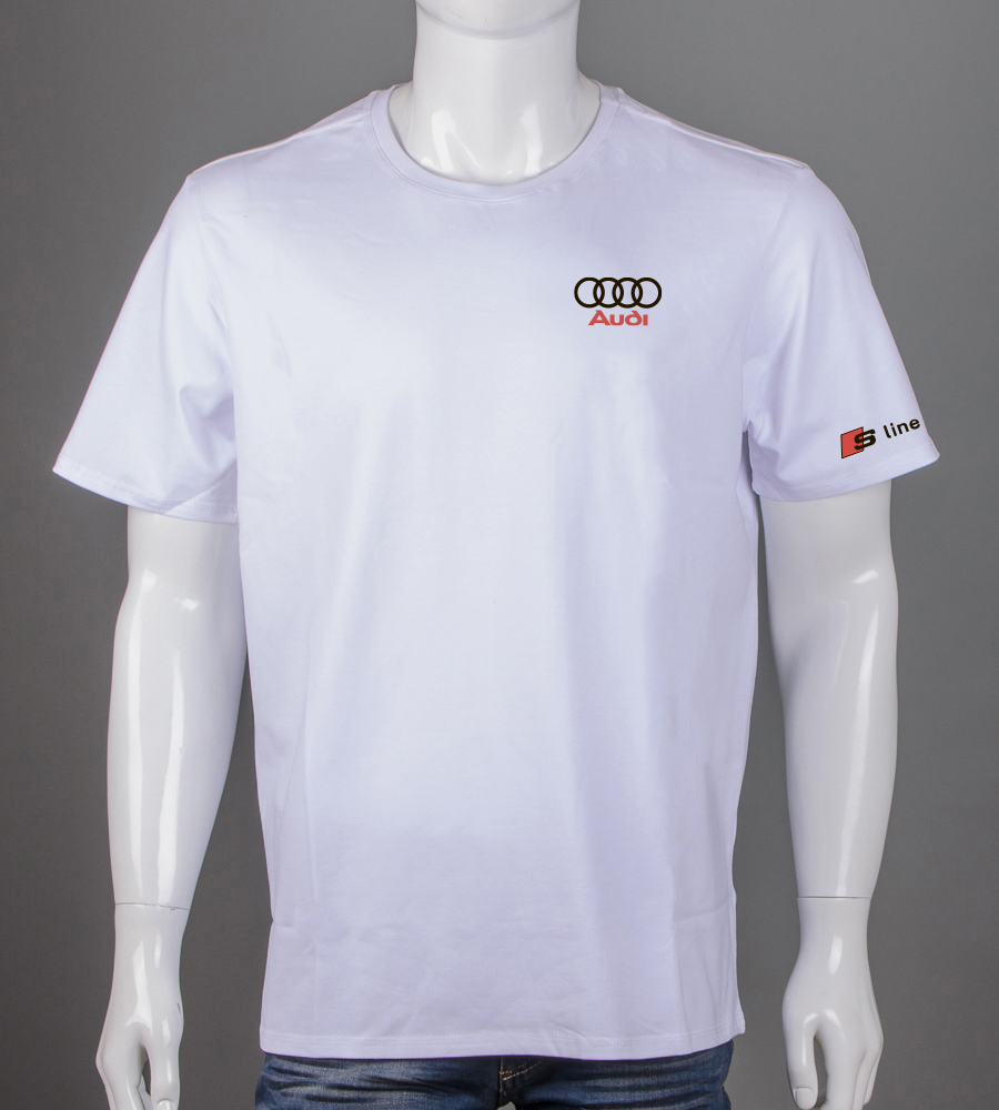 Футболка батал AUDI 2250б (Уп.4шт 3XL,4XL), Білий 1