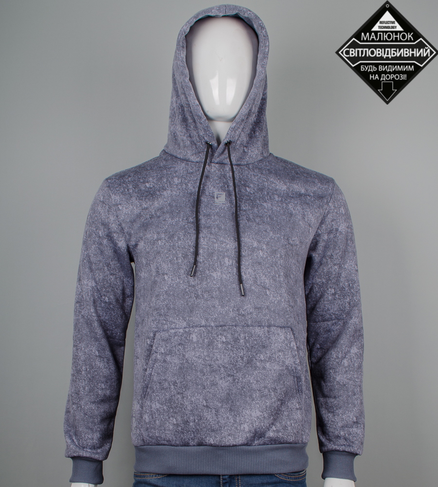 [_]Худі тринитка Fero Reflective 9425к (Уп.4шт M-XXL)