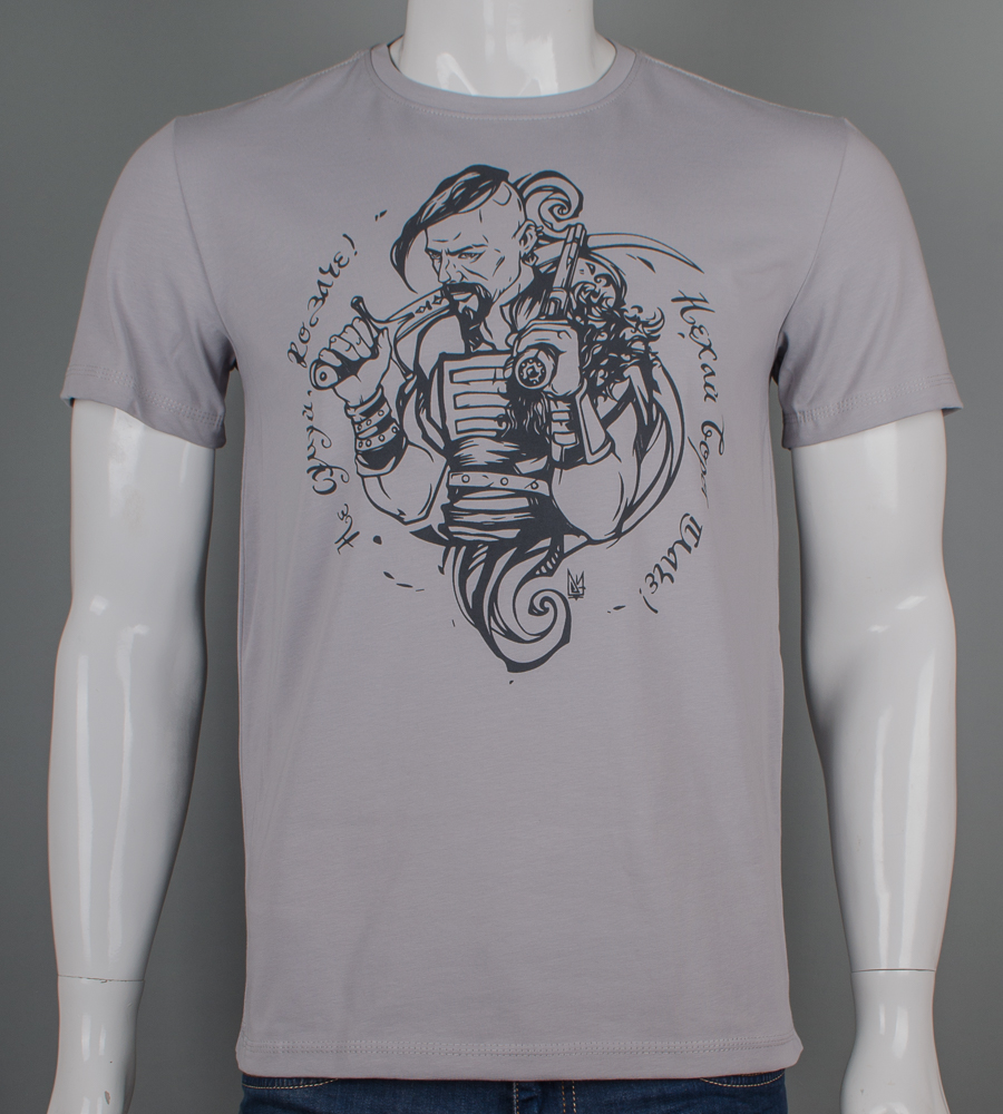 [_]Футболка чоловіча Козак 2503м (Уп.4шт M-XXL)