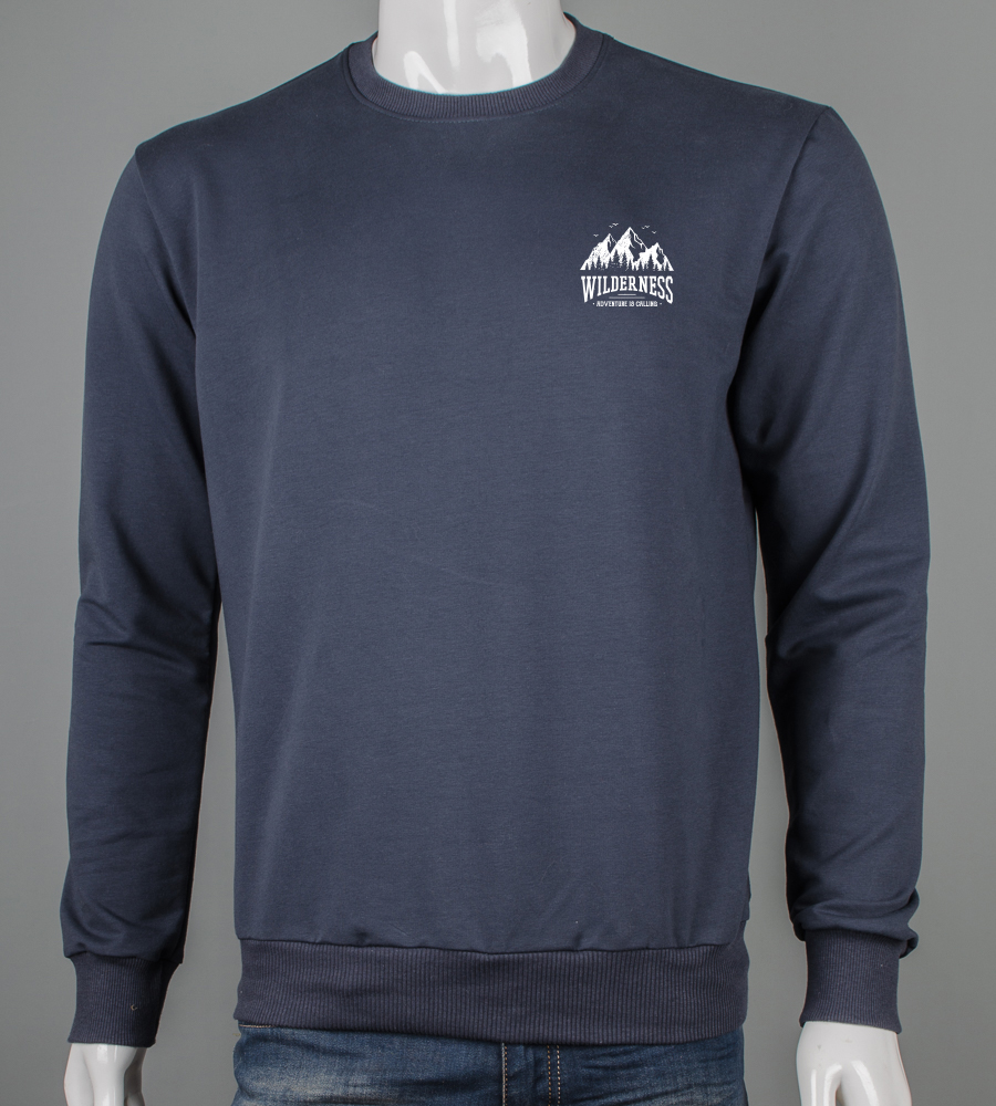 Світшот двонитка Wilderness Графіт 7405с,  (1шт),  1