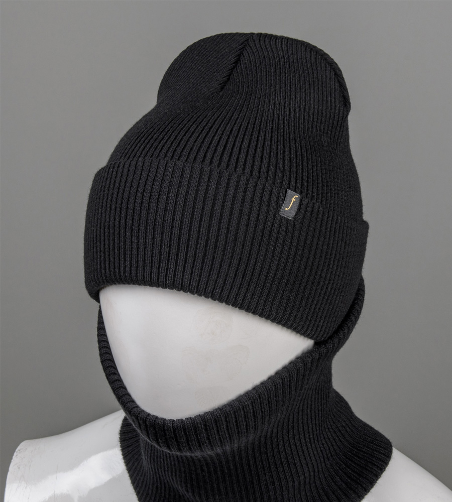 Комплект "Подвійна резинка з відворотом без підкладки + Баф" (С2218)