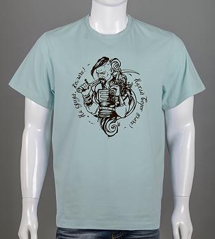 Футболка батал Козак 2503б (Уп.4шт 3XL,4XL), Полин