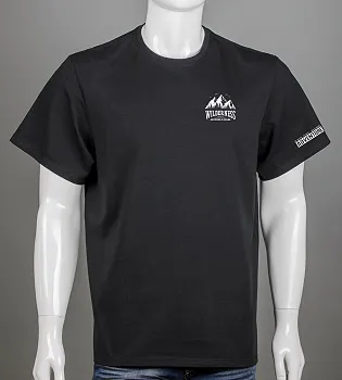 Футболка супер-батал Wilderness 2405сб (Уп.2шт 5XL,6XL), Чорний