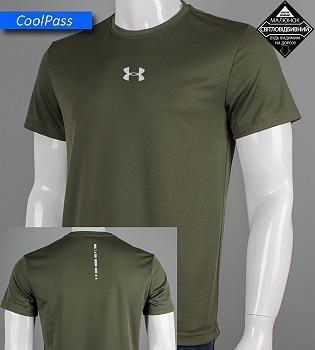 Футболка Coolpass Under Armour Reflective 5424м (Уп.4шт M-XXL), Хакі