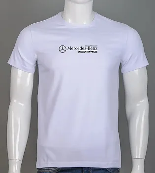 Футболка чоловіча Mercedes Білий 2169м,  (1шт), L
