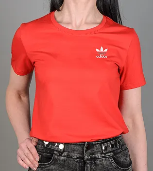 Футболка жіноча ADIDAS 2111ж (Уп.4шт M-XXL), Червоний