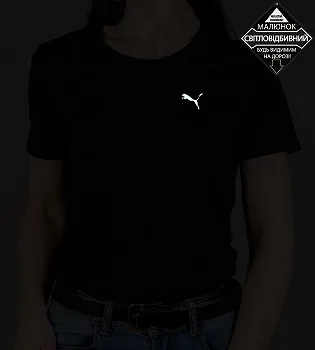 Футболка жіноча Puma reflective 2513ж (Уп.4шт M-XXL), Марсала