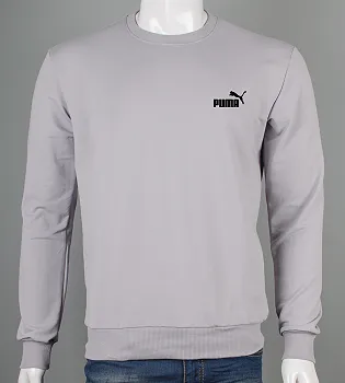 Світшот чоловічий PUMA 7108с (Уп.4шт M-XXL), Світло-сірий