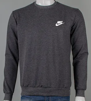 Світшот чоловічий NIKE 7109с (Уп.4шт M-XXL), Т.Сірий меланж