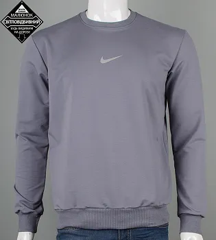 Світшот чоловічий Nike Reflective 7430с (Уп.4шт M-XXL), Сірий
