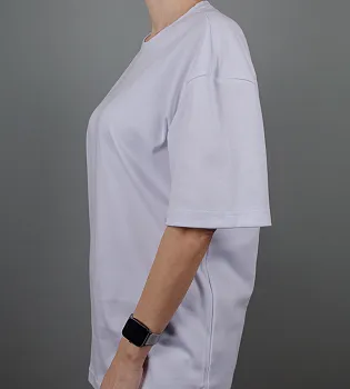 Футболка жіноча Оверсайз 3500ж (Уп.4шт M-XXL), Білий