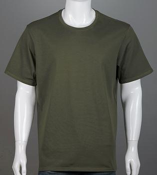Футболка супер-батал Однотонна 2300сб (Уп.2шт 5XL,6XL), Хакі