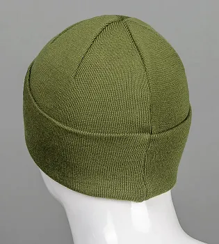 Базова подвійна шапка з відвортом (24053), Хакі