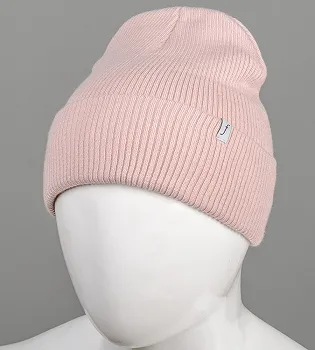 Подвійна Резинка з відворотом без підкладки FERO (С2107), Пудра