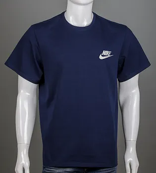 Футболка супер-батал NIKE 2109сб (Уп.2шт 5XL,6XL), Темно-синій