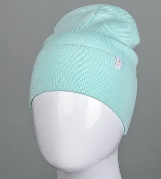 Демісезонна в'язана шапка (С2211), Оливковий