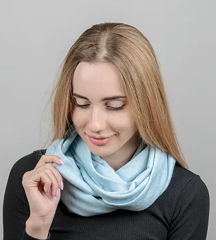 Снуд трикотажний (20206), Бірюзовий