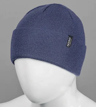 Подвійна шапка з відворотом Nord, Сіро-синій