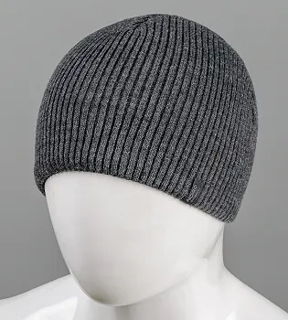 Шапка чоловіча 4-кл. без відвороту (С2215), Антрацит