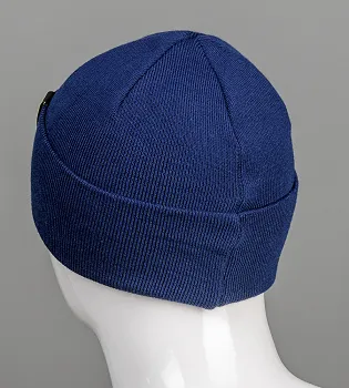 Подвійна шапка з відворотом Nord, Темно-синій