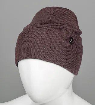 Шапка-лопатка з відворотом, FERO, Коричневий