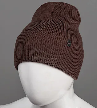 Подвійна Резинка з відворотом без підкладки FERO (С2107), Шоколад