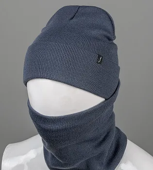 Комплект молодіжний Остін-Фліс (22240), Сіро-синій