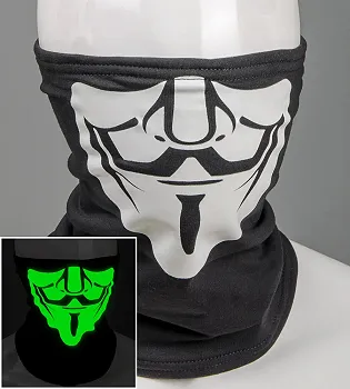 Баф трикотажний Світлячок Анонімус, Чорний