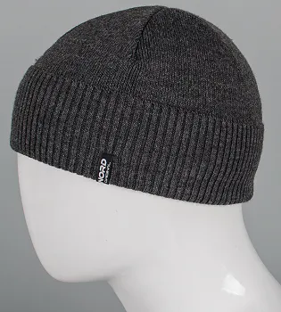 Чоловіча шапка з відворотом на флісі Nord (251262), Антрацит