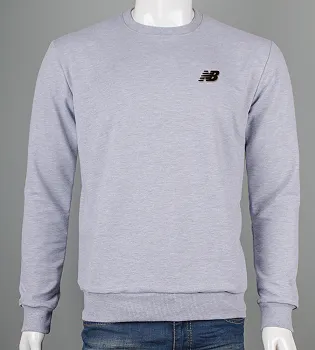 Світшот чоловічий 7419с (Уп.4шт M-XXL), Св.Сірий меланж