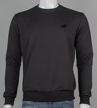 Світшот батал двонитка 7419б (Уп.4шт 3XL,4XL), Чорний