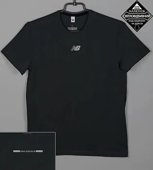 Футболка юніор NB Reflective 2423п (Уп.4шт XS, S), Чорний