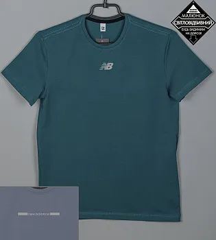 Футболка юніор NB Reflective 2423п (Уп.4шт XS, S), Смарагдовий