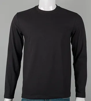 Лонгслів чоловічий Чорний 2600л,  (1шт), M