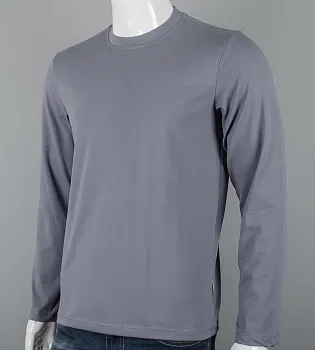 Лонгслів чоловічий Сірий 2600л,  (1шт), M