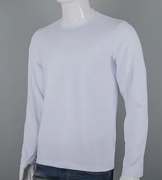 Лонгслів чоловічий Білий 2600л,  (1шт), L