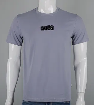 Футболка чоловіча Risk 2607м (Уп.4шт M-XXL), Сірий