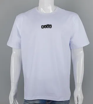 Футболка батал Risk 2607б (Уп.4шт 3XL,4XL), Білий