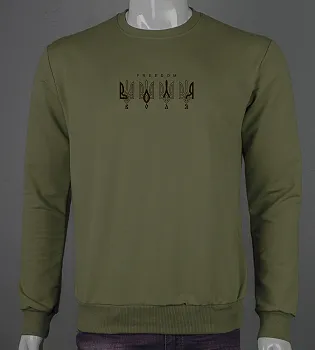 Світшот чоловічий Воля 7307с (Уп.4шт M-XXL), Хакі