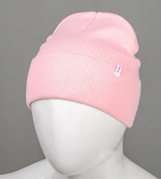 Шапка-лопатка з відворотом, FERO, Ліловий