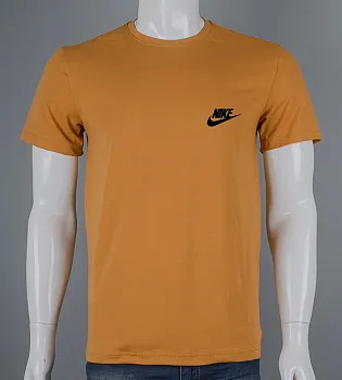 Футболка чоловіча NIKE 2109м (Уп.4шт M-XXL), Гірчиця