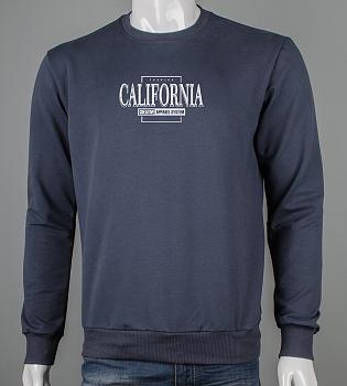 Світшот двонитка California Графіт 7406с,  (1шт), L