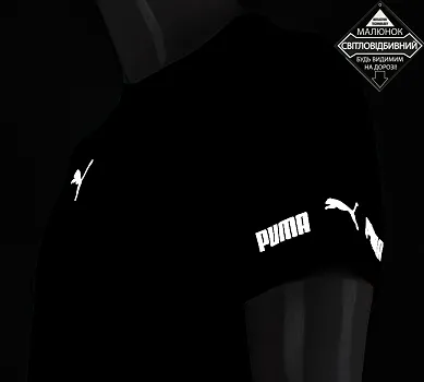 Футболка чоловіча Puma Reflective Чорний 2431м (1шт), M