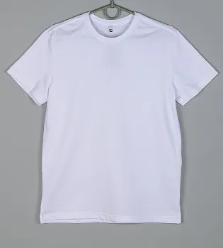 Футболка юніор Однотонна 2300п (Уп.4шт XS, S), Білий