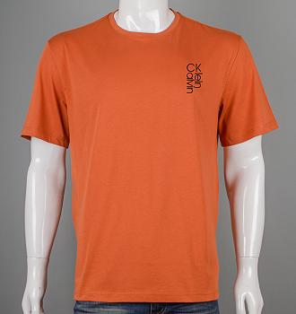 Футболка батал Calvin Klein 4260б (Уп.4шт 3XL,4XL), Цегляний