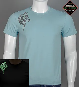 Футболка чоловіча Wolf 2508м (Уп.4шт M-XXL), Полин
