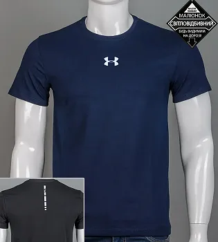 Футболка чоловіча Under Armour Reflective Темно-синій 2424м,  (1шт), M
