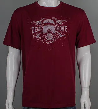 Футболка батал Кара з неба 2502б (Уп.4шт 3XL,4XL), Марсала