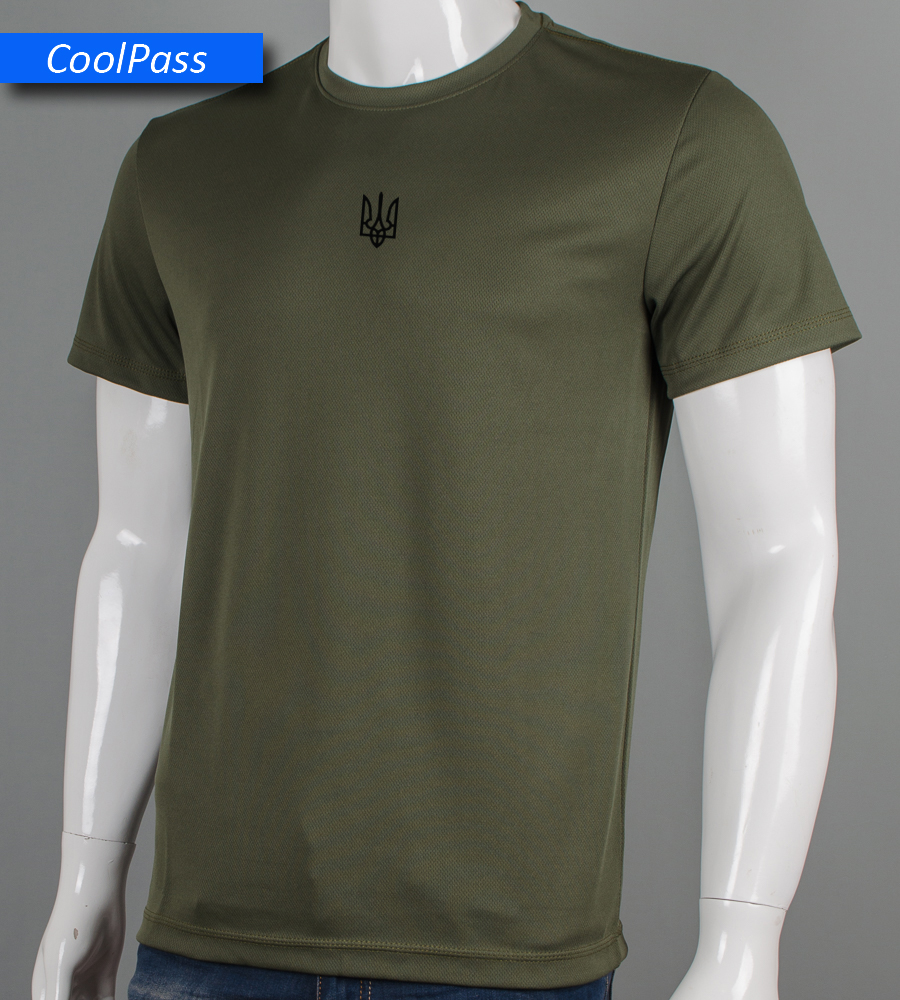 Футболка Coolpass Тризуб 5401м (Уп.4шт M-XXL)